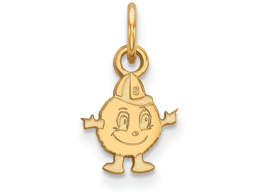 14k Yellow Gold Logoart Syracuse University Extra Small Pendant