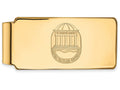 14k Yellow Gold Logoart Coastal Carolina University Money Clip Crest