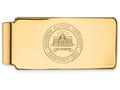 14k Yellow Gold Logoart Southern Illinois University Money Clip Crest
