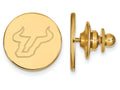 14k Yellow Gold Logoart University Of South Florida Lapel Pin