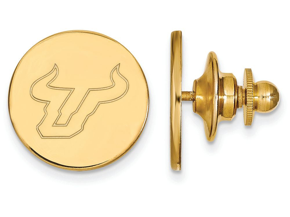 14k Yellow Gold Logoart University Of South Florida Lapel Pin