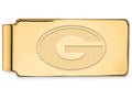 14k Yellow Gold Logoart University Of Georgia Money Clip