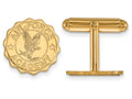 14k Yellow Gold Logoart United States Air Force Academy Crest Cuff Link