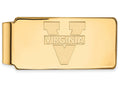 14k Yellow Gold Logoart University Of Virginia Money Clip