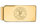 14k Yellow Gold Logoart United States Air Force Academy Crest Money Clip