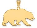 14k Yellow Gold Logoart University Of California Berkeley Large Pendant