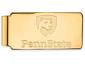 14k Yellow Gold Logoart Penn State University Money Clip
