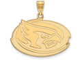 14k Yellow Gold Logoart Iowa State University Large Pendant