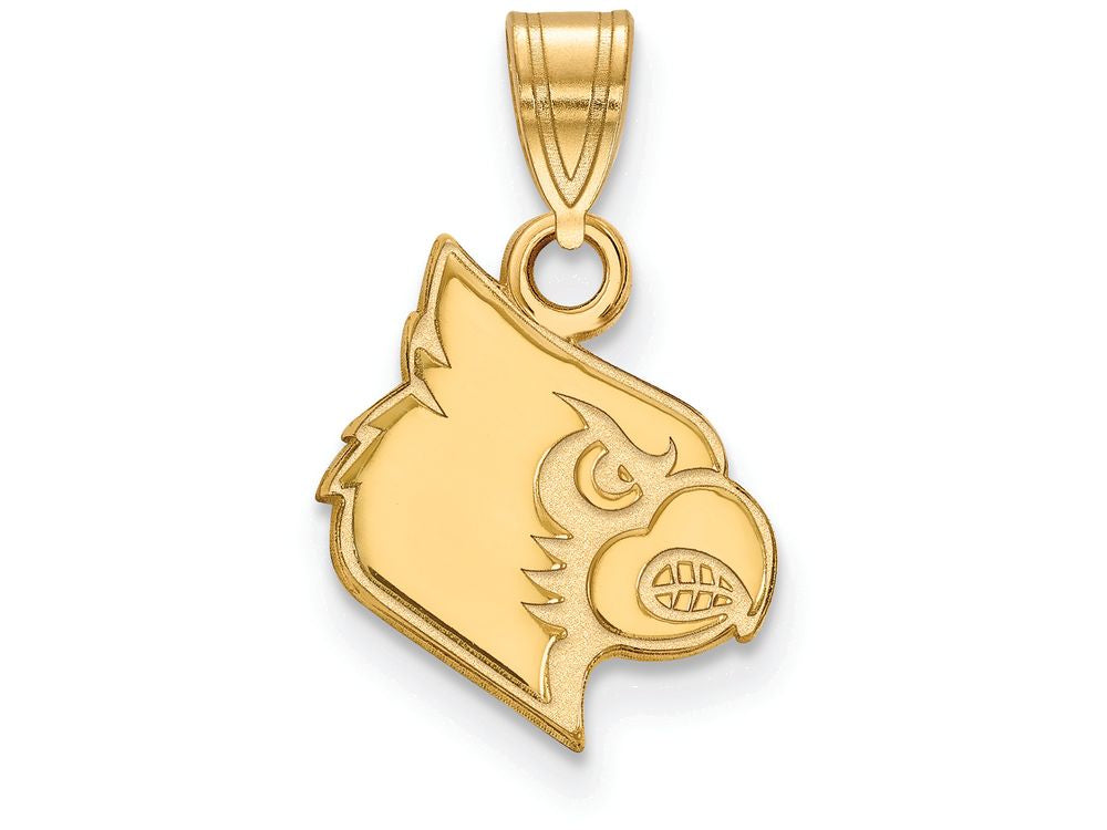 14k Yellow Gold Logoart University Of Louisville Small Pendant
