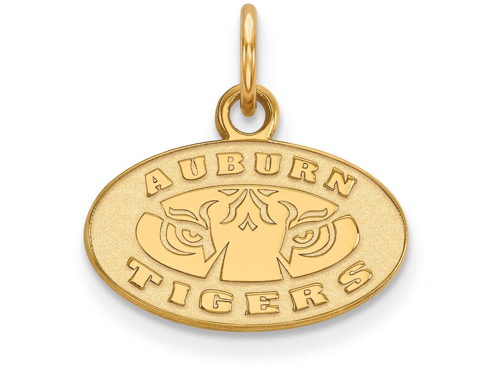 14k Yellow Gold Logoart Auburn University Extra Small Pendant