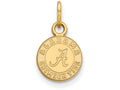 14k Yellow Gold Logoart University Of Alabama Extra Small Pendant