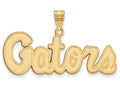 14k Yellow Gold Logoart University Of Florida Medium Pendant