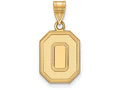 14k Yellow Gold Logoart Ohio State University Medium Pendant