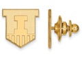 14k Yellow Gold Logoart University Of Illinois Lapel Pin