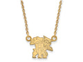 14k Yellow Gold Logoart University Of Kentucky Small Pendant Necklace