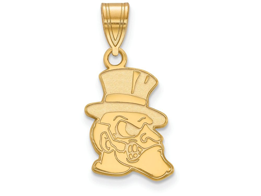 14k Yellow Gold Logoart Wake Forest University Medium Pendant
