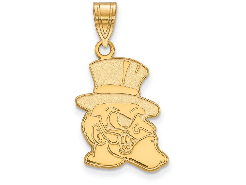 14k Yellow Gold Logoart Wake Forest University Large Pendant