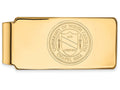 14k Yellow Gold Logoart University Of North Carolina Money Clip Crest