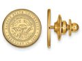 14k Yellow Gold Logoart Kansas State University Crest Lapel Pin