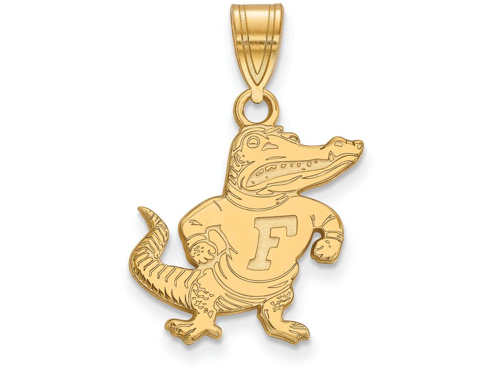 14k Yellow Gold Logoart University Of Florida Medium Pendant