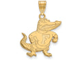14k Yellow Gold Logoart University Of Florida Large Pendant