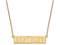 14k Yellow Gold Logoart University Of Kentucky Small Pendant Necklace