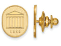 14k Yellow Gold Logoart University Of Mississippi Crest Lapel Pin