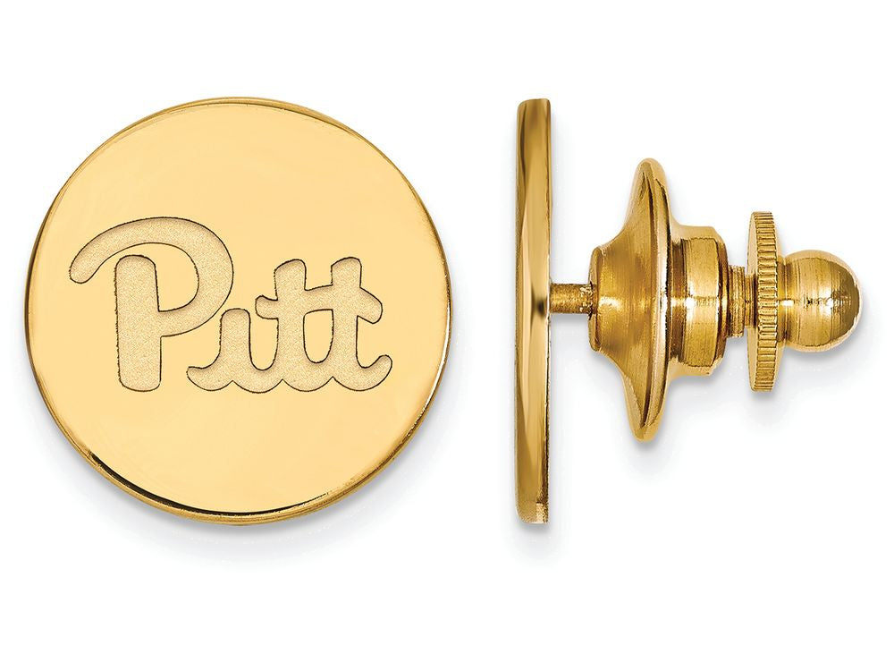 14k Yellow Gold Logoart University Of Pittsburgh Lapel Pin