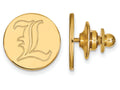 14k Yellow Gold Logoart University Of Louisville Lapel Pin