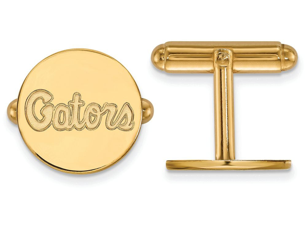 14k Yellow Gold Logoart University Of Florida Cuff Link