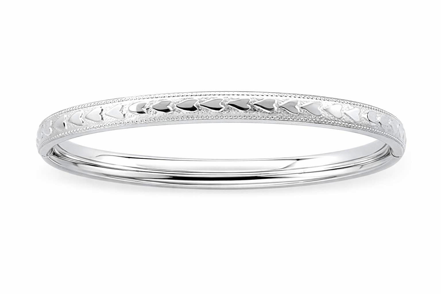 FJC Finejewelers 925 Sterling Silver Small 2 Inch Slip On Bracelet