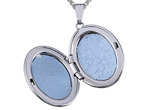 FJC Finejewelers Large Oval Locket Pendant Necklace