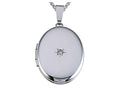 FJC Finejewelers Large Oval Locket Pendant Necklace