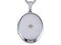 FJC Finejewelers Extra Large Oval Locket Pendant Necklace