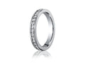 Benchmark 3mm Round Diamonds Eternity Wedding Band Ring