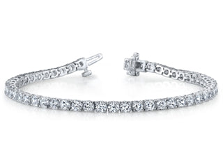 Round Diamond Tennis Bracelet