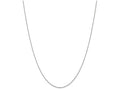 FJC Finejewelers 20 Inch 14k Carded White Gold .5mm Box Chain Necklace