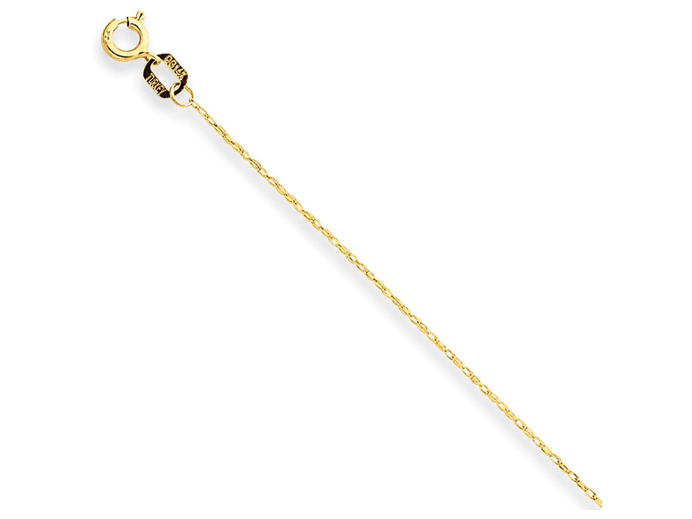FJC Finejewelers 24 Inch 14k Yellow Gold Cable Rope Chain Necklace (carded)
