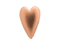 Endless Jewelry Brushed Heart Rose Gold-Tone Finish