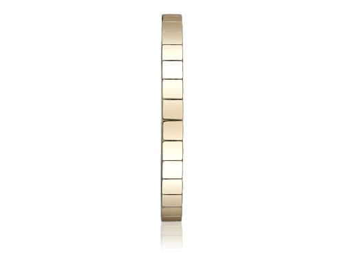 Benchmark 2mm High Polished Carved Design Wedding Band Ring