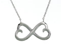 FJC Finejewelers 925 Sterling Silver Heart Infiniti Pendant Necklace on 18 Inch Chain