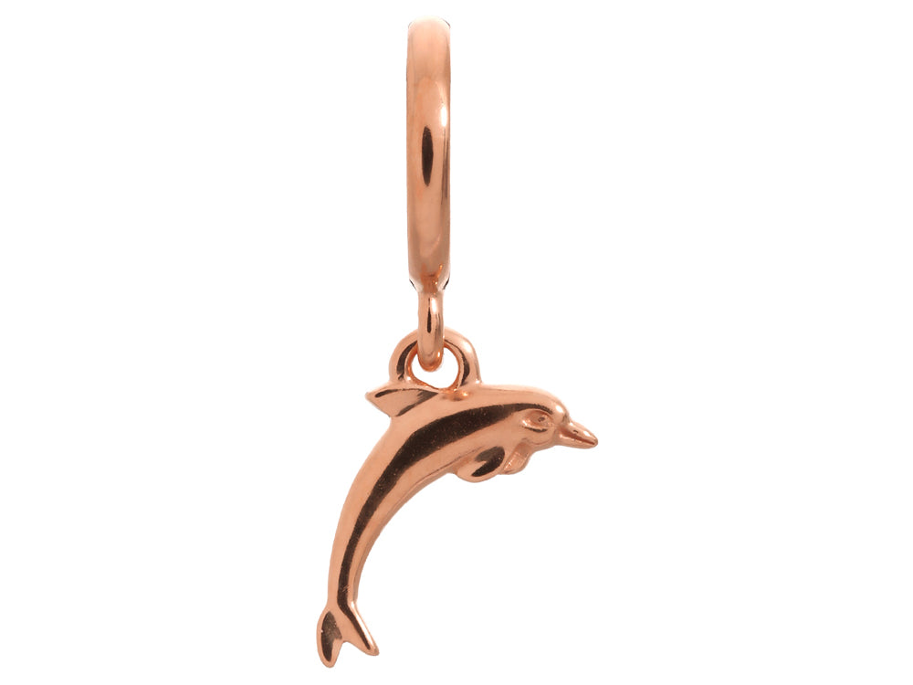 Endless Jewelry Dolphin Rose Gold-Tone Finish