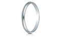 Benchmark 14k Gold 2mm High Polished Milgrain Center Design Wedding Band Ring