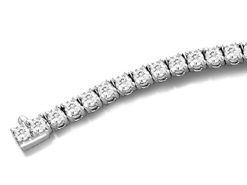 Finejewelers 2 cttw Round Diamonds Tennis Bracelet (7 inches) - IGI Certified