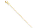 FJC Finejewelers 18 Inch 14k Yellow Gold Carded Cable Rope Chain Necklace
