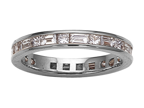 Karina B Baguette Diamonds Eternity Band