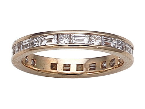 Karina B Baguette Diamonds Eternity Band
