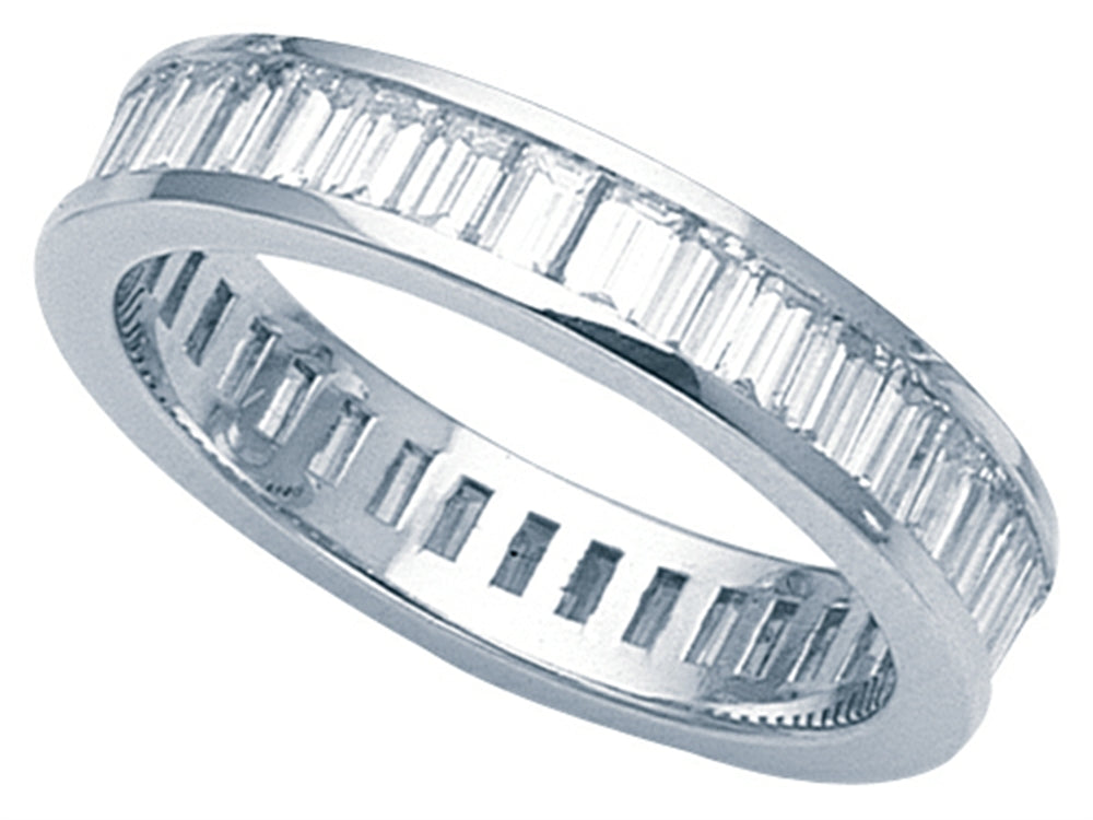 Karina B Baguette Diamonds Eternity Band