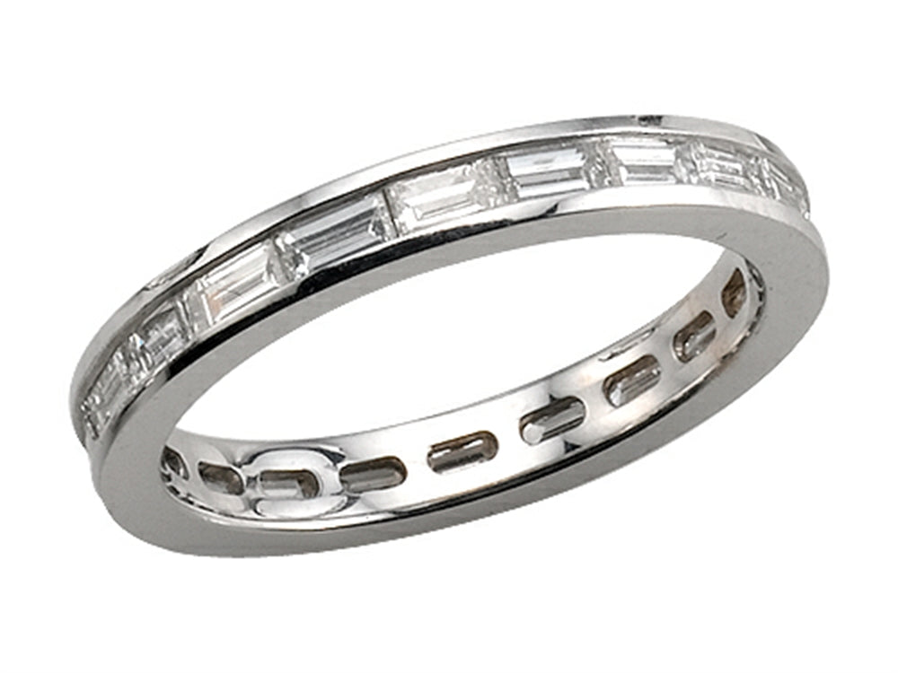 Karina B Baguette Diamonds Eternity Band