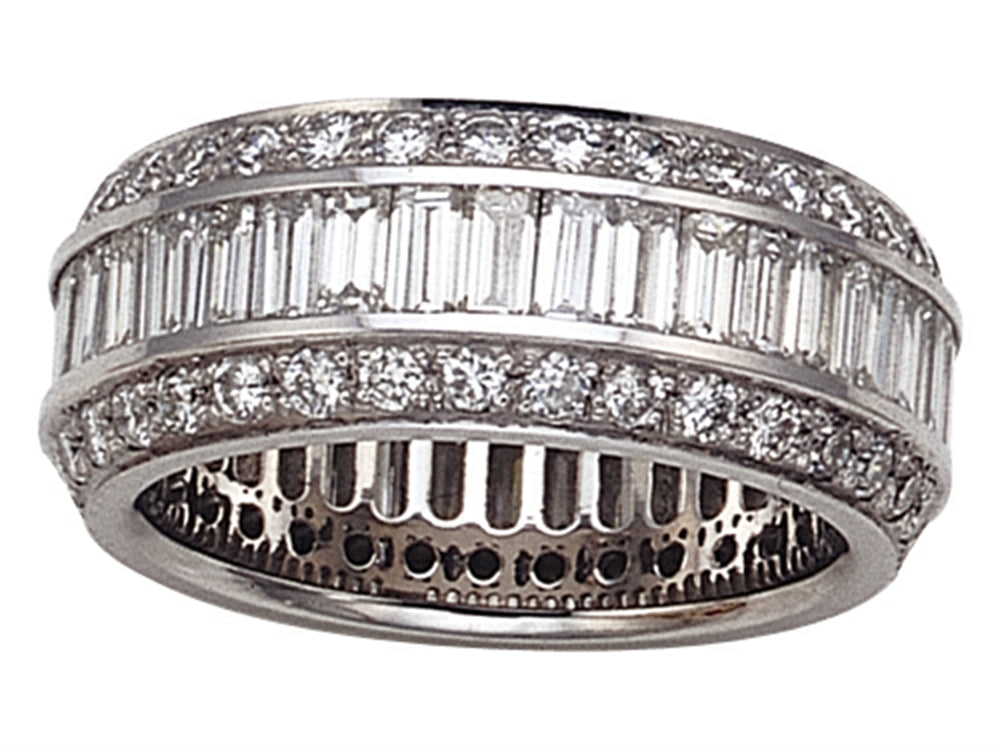 Karina B Baguette Diamonds Eternity Band